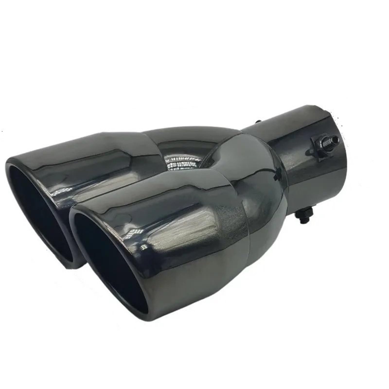 Mofle trasero compatible con Hyundai ix35 y Kia con boquilla de escape doble 8