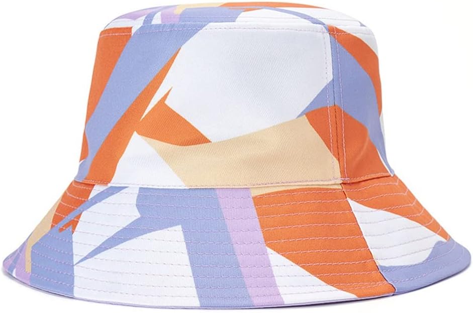 Beach Visor Color Collision Sided Can Be Worn Men's Women's Leisure Travel 100 Catch Fisherman's Hat Trend