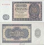 nueva Prophila Collection DDR (RDA) Rosenbg: 351b, KN 7stellig, Austauschnote, Serie: YA, YB, za Nueva 1955 20 alemán Marcos (Billetes de Banco para coleccionistas - sin Medio de Pago)