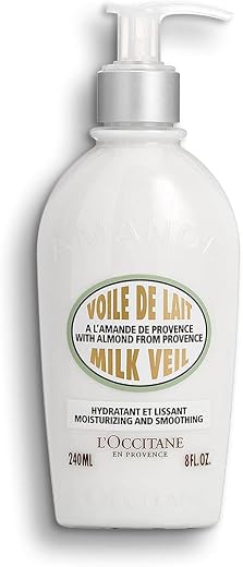 L'Occitane Moisturizing | Softening Almond Milk Veil : Infused with Almond Oil | Visibly Firmer-Looking Skin | Smooth Skin...