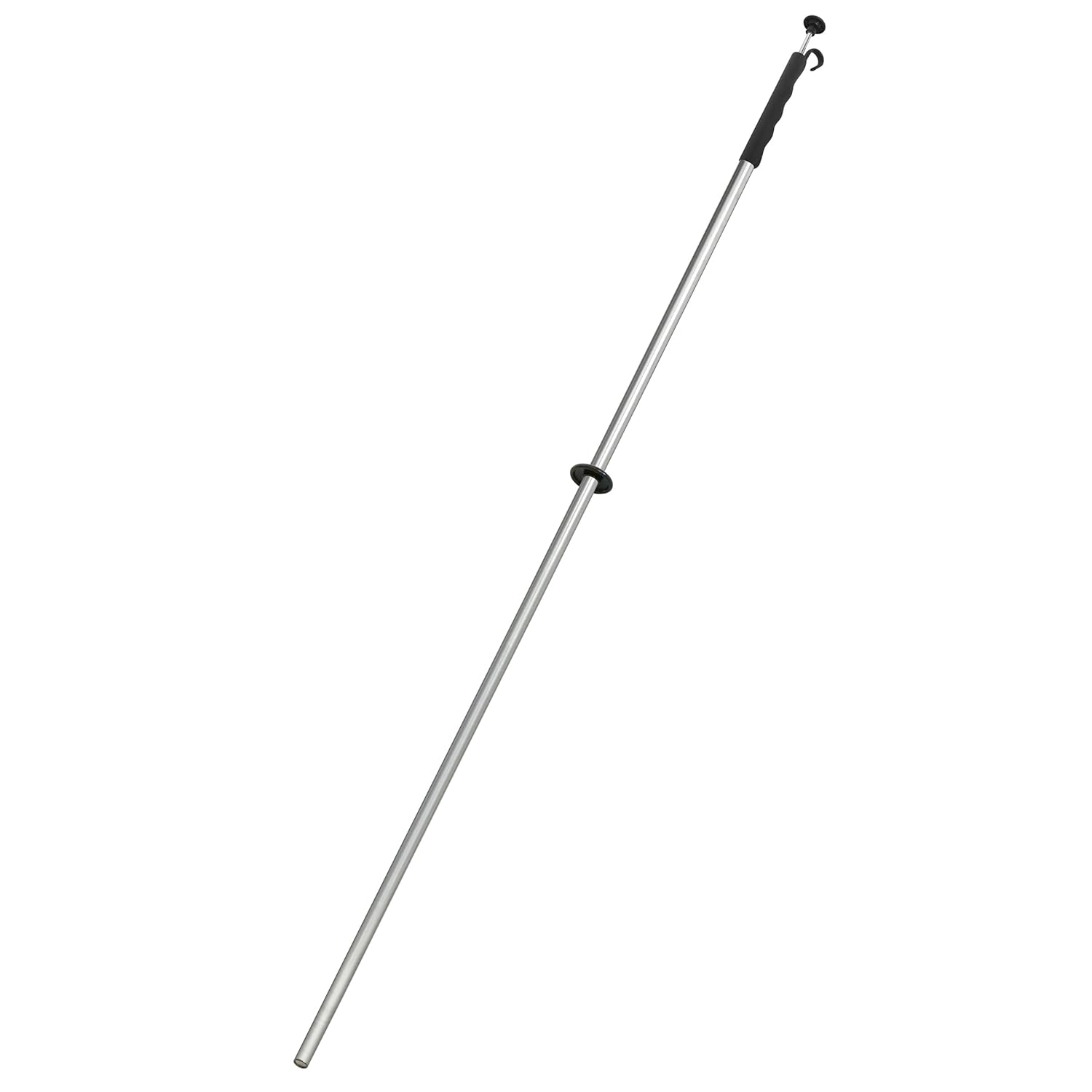 Master Magnetics Extra Long Retrieving Baton with Release Handle - Easy Grip Handle with Hook, 0.50" Diameter, 39" Long, 4 lb. Pull, RHS03
