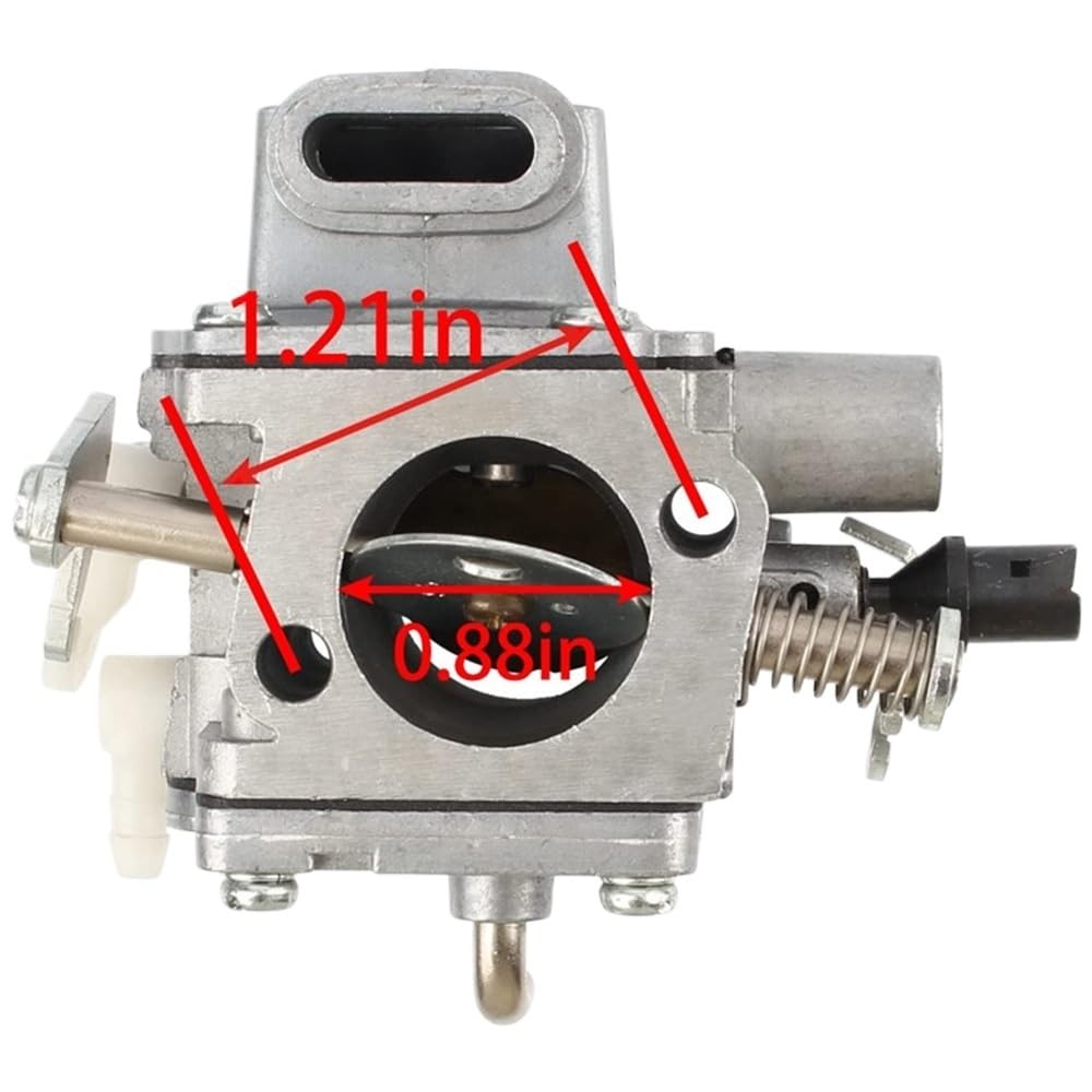 Parti della Motosega Ms661 | For motosega STIHL Ms661 Sostituisci il carburatore 1144 120 0600 Carb WJ-135B