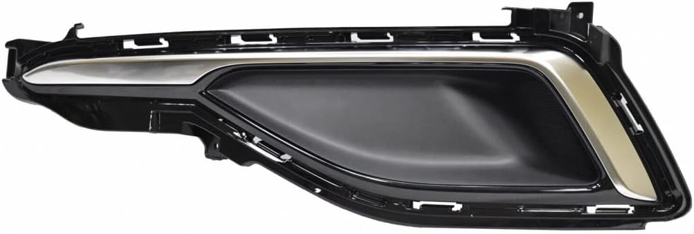 KarParts360 For Hyundai Sonata 2015 2016 2017 Fog Light Cover Driver Side | Standard Model | Black | Plastic | Replacement For HY1038159 | 86521C1000