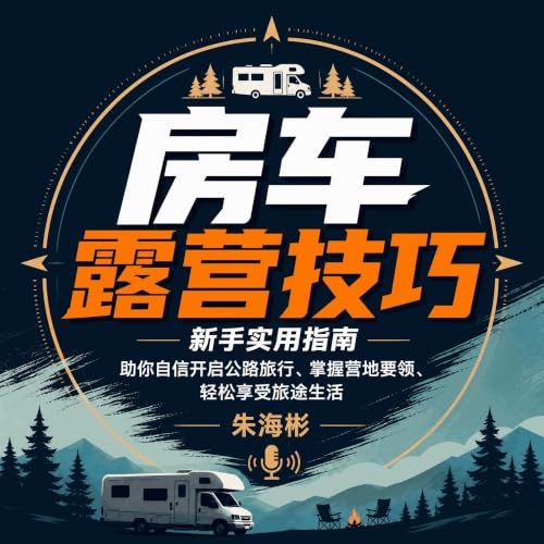 『房车露营技巧：新手实用指南，助你自信开启公路旅行、掌握营地要领、轻松享受旅途生活』のカバーアート