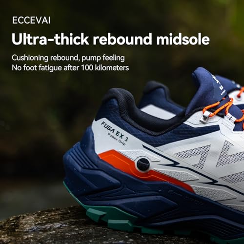Image of KAILAS Men's FUGA EX 3 Trail Running Shoes Lightweight Slip Resistant Breathable Jogging Hiking Sneakers