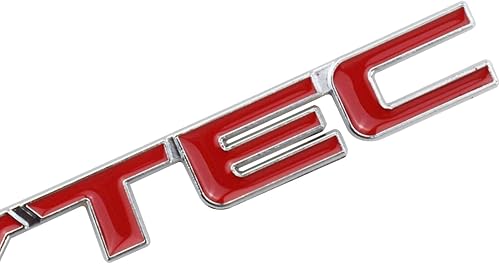 Miniatura 6 de 2 calcomanías VTEC con emblema 3D para placa de nombre, para automóvil, motocicleta, accesorios, color rojo
