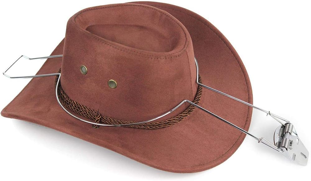 Shkalacar Hat Rack for Pickup Truck SUV Car, Sturdy Cowboy Hat Holder to The Car Visor, Car Hat Holder Rack for Truck SUV Keep Hat Shape Storage Hat for Helmets/Baseball Caps/Cowboy Hats