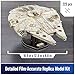 4D Build Star Wars Millennium Falcon 3D Model Kit, Star Wars Gifts, Desk Decor for Fans & Collectors, 223 Pieces, 3D Puzzles, Gift Ideas for Ages 12 & Up