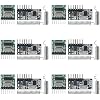 6pcs 433mhz Wireless RF Transmitter and Receiver Wireless 4 Channel Output Link Kit with 1527 Learning Code for Remote Control