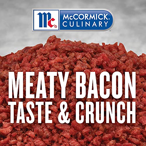 Mccormick Culinary Bacon Flavored Bits, 13 Oz - One 13 Ounce Container Of Bacon Bits To Sprinkle On Salads, Soups, Vegetables, Breakfast Bowls And More #TOP2