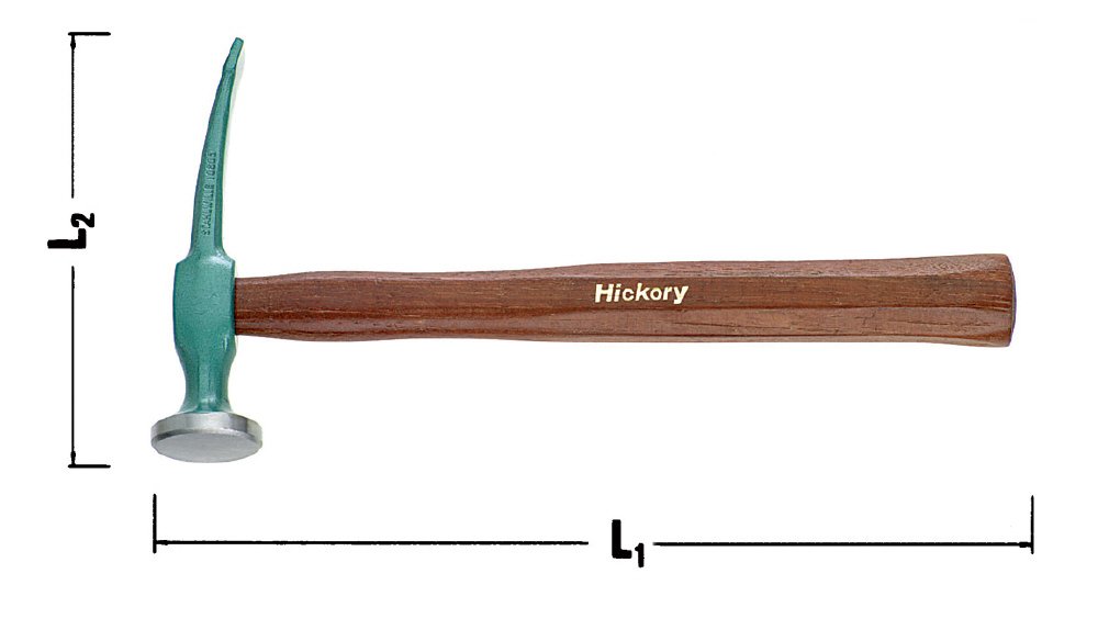 STAHLWILLE 70130008 - Martillo de alisar y con corte 10805 peso 0,45 kg.