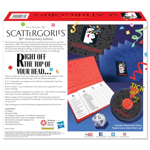 Scattergories 30o Aniversario Edición Mecánica miniatura 3