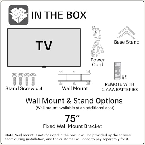 Image of JVC 190 cm (75 inches) AI Vision Series QLED Google TV LT-75NQ7165C (Black)