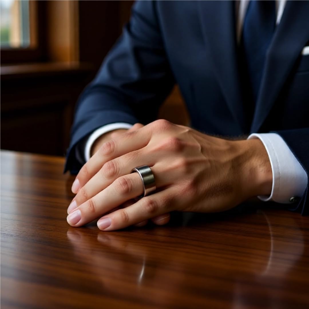Mens Comfort Fit -Pipe Cut Brush Finish Tungsten Carbide Wedding Ring - 4mm 6mm 7mm 8mm 10mm 12mm Wide - Style name: MERCURY