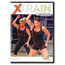 Cathe Friedrich XTrain Series Tabatacise Workout DVD - Includes 5 Short HiiT Tabata Workouts For Women and Men- Use For Short HIIT Workouts, Fat Burning, Weight Loss, and Cardio