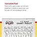 School Smart-85337 Chart Tablet, 24 x 16 Inches, 1-1/2 Inch Skip Line, 25 Sheets - White