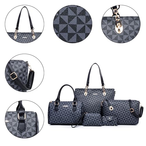Image of 2E-youth Designer Purses and Handbags for Women Satchel Shoulder Bag Tote Top Handle Bag