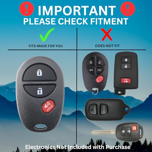 Tundra Key Fob Cover 2007-2017 - Tacoma Key Fob Cover 2005-2015 2nd Gen Accessories - Built in Bottle Opener - Custom Colors (Black, Black Screws) - Thumbnail 2
