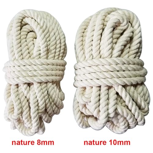 Cordón de algodón de 6mm para decorar tu hogar con tapices de macramé hechos a mano 4