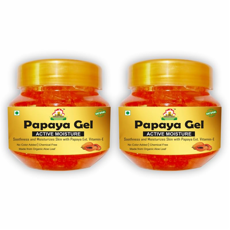 papaya gel foe glowing skin