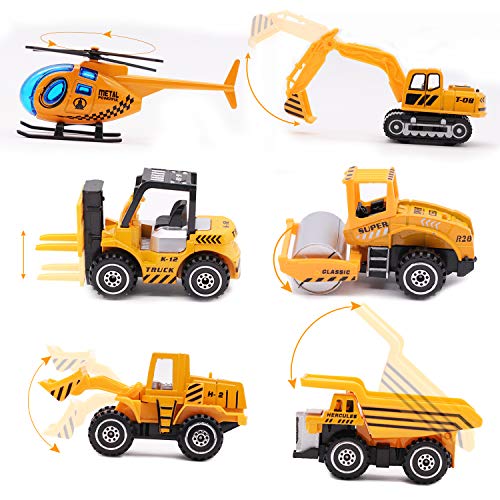 image for Childom Mini Engineering Car Toys, Alloy Construction Engineering Vehi