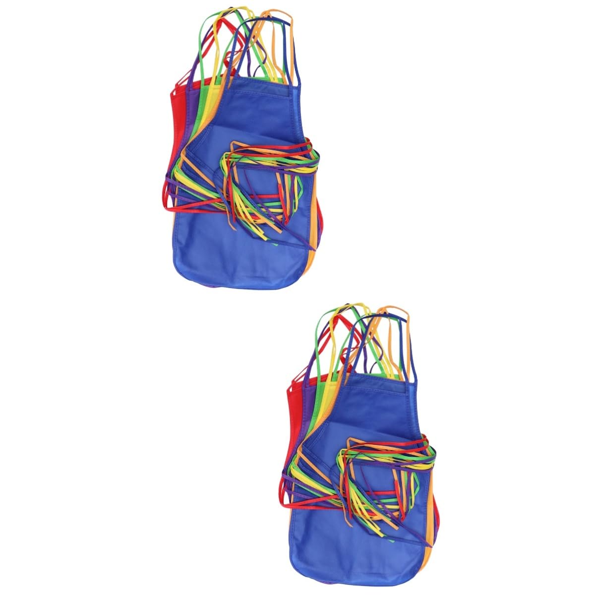 2 Set Di Grembiuli Per Pittura Artistica Per Ragazzi E Ragazze Facili Da Pulire Comodi Per I Più Piccoli 12 Pezzi * 2