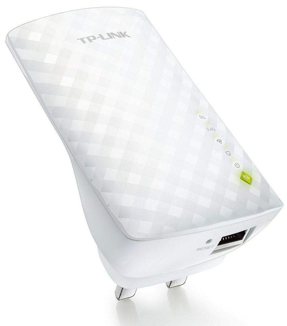 Perfect Dual Band Wi-Fi Range Expand RE200 2.4GHz and 5GHz Booster Extender - AC750