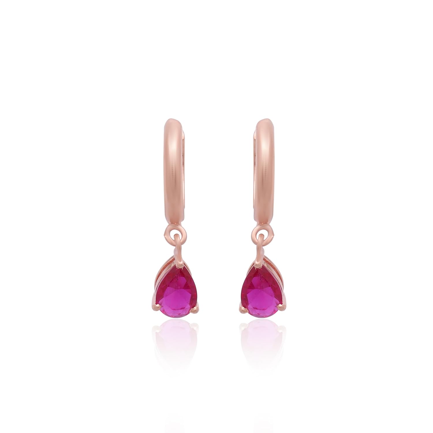Avirablu Luxury Tear Drop Earrings - Silver (Rose Gold Plated) - Review, Price and Buying Guide