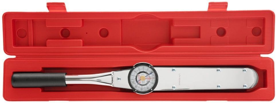 1/2" Drive Dial Torque Wrench 50-250 ft-lbs, 7-35 mkg