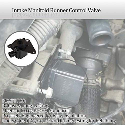911-902 Intake Manifold Runner Control Valve Imrc Compatible With Jeep Compass Patriot Dodge Caliber Journey Avenger Chrysler Sebring 1.8L 2.0L 2.4L Replace Part Number 4884549Ad (Black) #TOP5