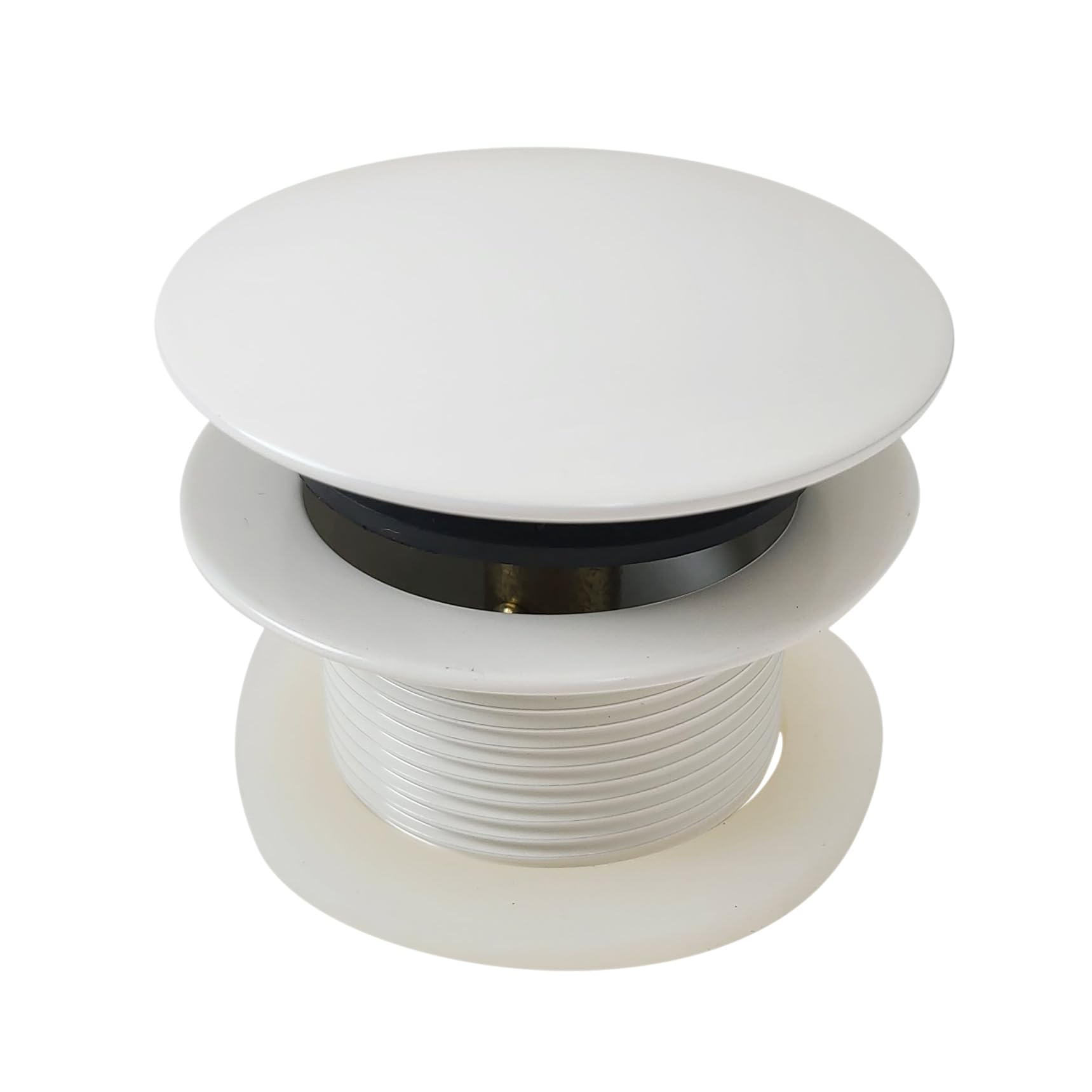 Westbrass D560RK-65 - Paquete de Fontanero de desbordamiento Lineal con Drenaje de Punta en T y ADA, Recubrimiento en Polvo de Galleta
