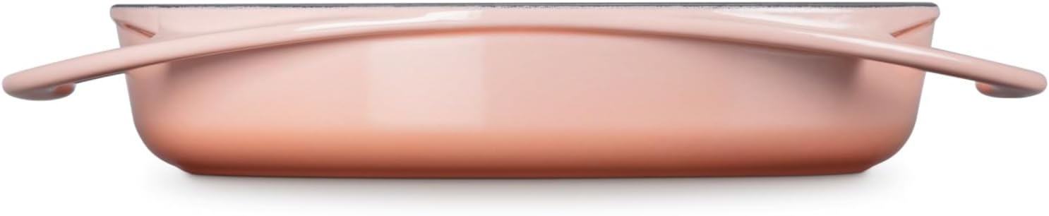 Le Creuset Enameled Cast Iron Traditional Round Tarte Tatin Dish, 2 qt., Peche