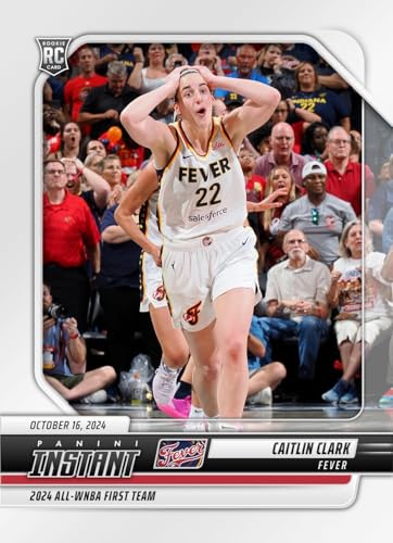 Caitlin Clark 268 RC Panini Instant - 2024 All WNBA First Team - WNBA Basketball Rookie Card Indiana Fever - Limited to 16,135