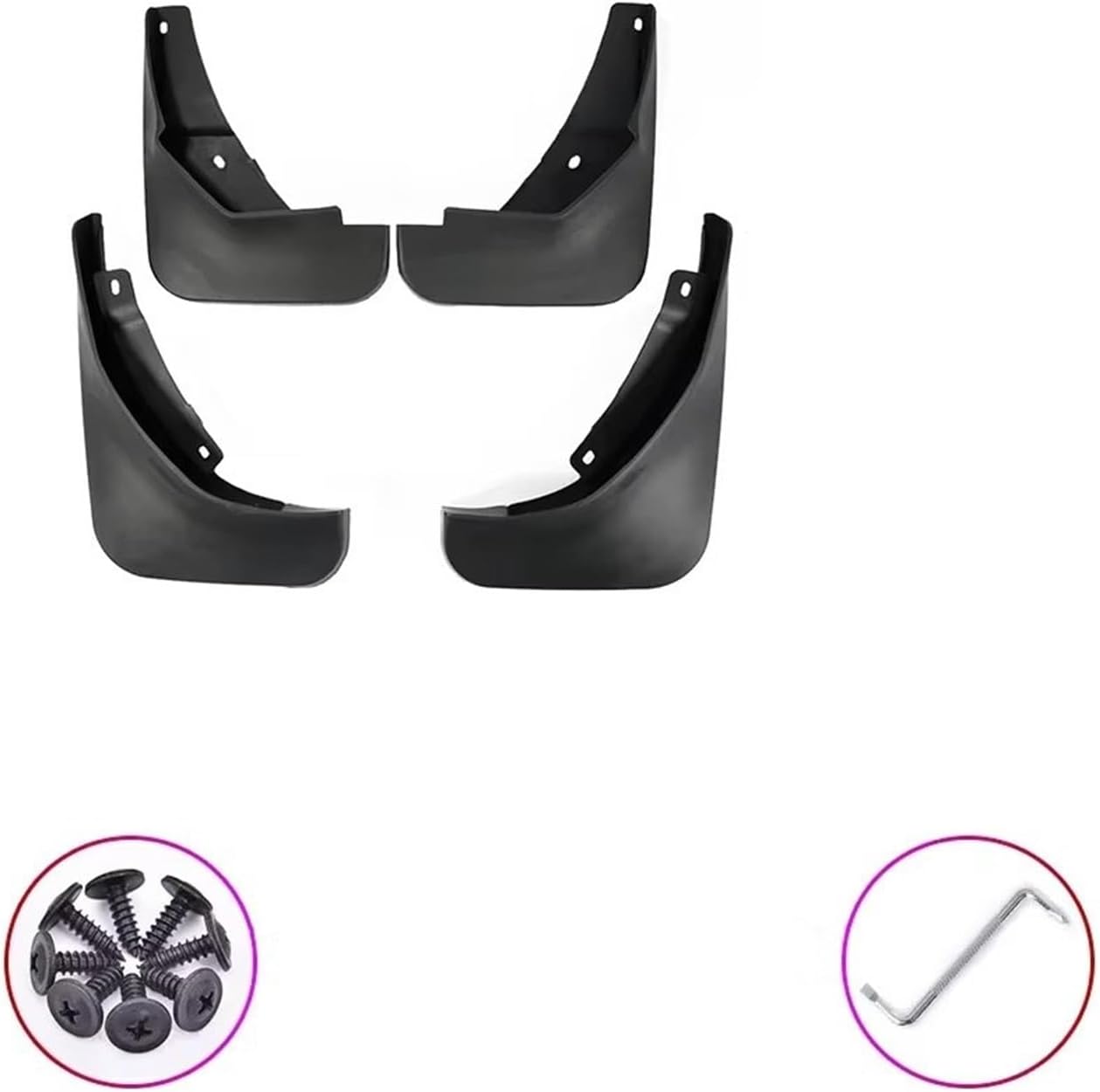 mudflaps Mudguards Mudflap Fender Mud Flaps Splash Guards Car Accessories for VW for Passat CC 2009~2017(After Facelift)