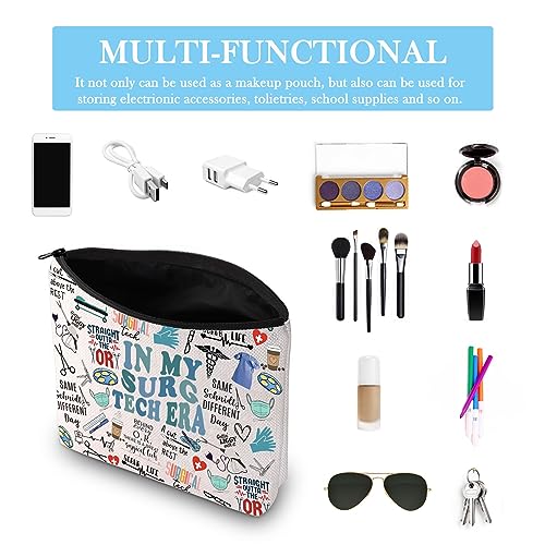 Surgical Tech Gift Surgery Nurse Doctor Gift In My Surg Tech Makeup Bag Gift for Surgical Technologist Surgeon (Surg Tech Era Bag)3