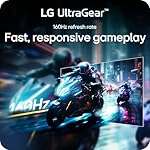 LG 34G600A-B 34-inch Ultragear WQHD (3440 x 1440) Curved Gaming Monitor 160Hz, AMD FreeSync Premium, HDR10, Built-in Speaker, Reader Mode, HDMI 2.1, DisplayPort, Tilt/Height/Swivel Stand, Black - Image 5