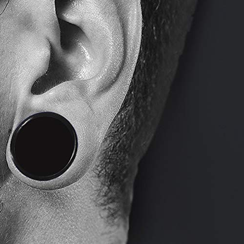 Bodyj4You 24Pc Ear Stretching Big Gauges 00G-20Mm - Black Clear White Green Multicolor Acrylic Tapers Plugs O-Rings - Stretchers Expanders Eyelets #TOP2