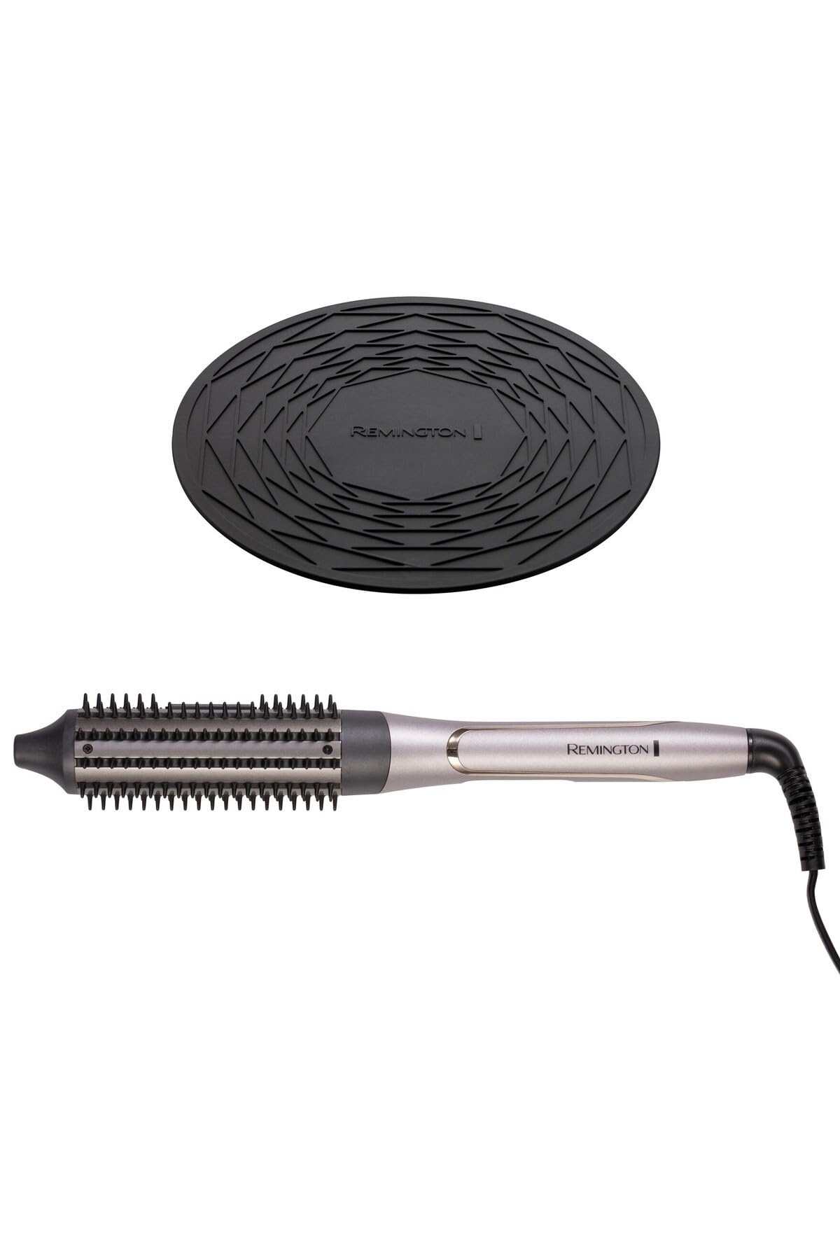 Remington Szczotka termiczna [podgrzewana beczka 38 mm, Intelligent StyleAdapt™ dostosowuje ciepło do włosów] PROluxe You (ceramika i diament, 160 do 210 °C, objętość i podnoszenie korzeni) CB9800