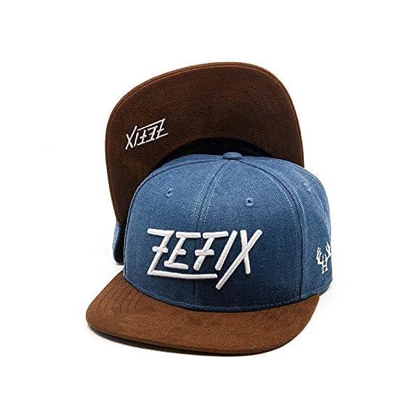 Du Hirsch Bayerisches Snapback Cap Zefix Filz One Size – Bild 3