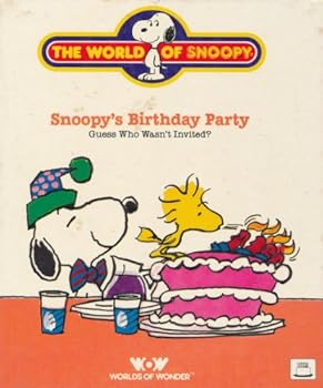 Hardcover Snoopy's Birthday Party (The World of Snoopy) Book
