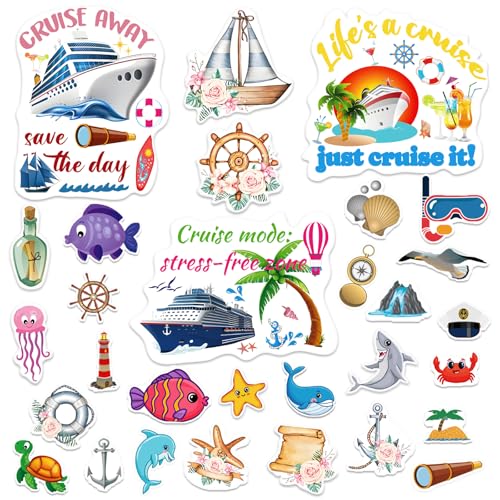 Decoraciones magnéticas para puerta con tema marítimo 30 piezas