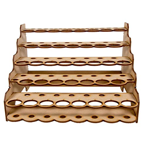 Image of The Broken Token Modular Paint Rack (Straight 26mm Holes)