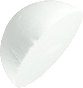 Blanks Round Solid Styrofoam Foam Ball for Wedding Crafts Solid Polystyrene Foam Balls for DIY Projects Wedding Decorations (20cm)