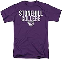 Vista 196 de LOGOVISION Official Collegiate Distressed Stacked Short Sleeve Unisex for Men & Women T Shirt Collection 3