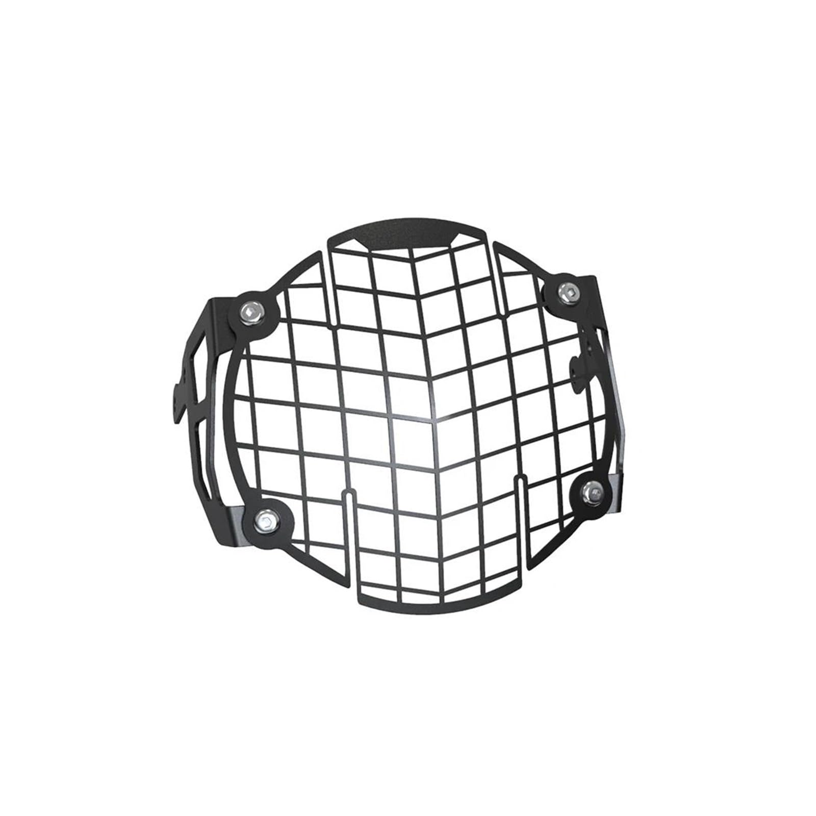 Grille phare Himalayan 400 couvercle protection moto acier noir cache grillade