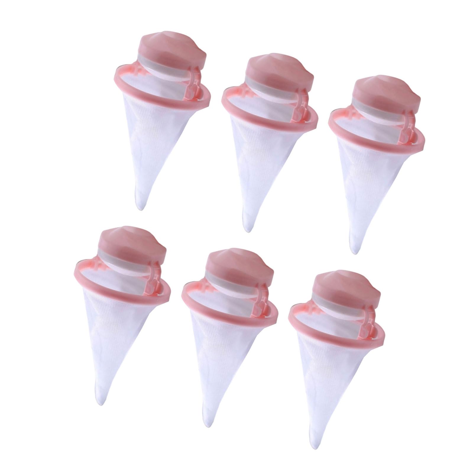 6PCS Laundry Lint Catcher Floating Filter Removes Hair from Clothes in Wash Machine for Efficient Cleaning Result Floating Lint Remover Ball