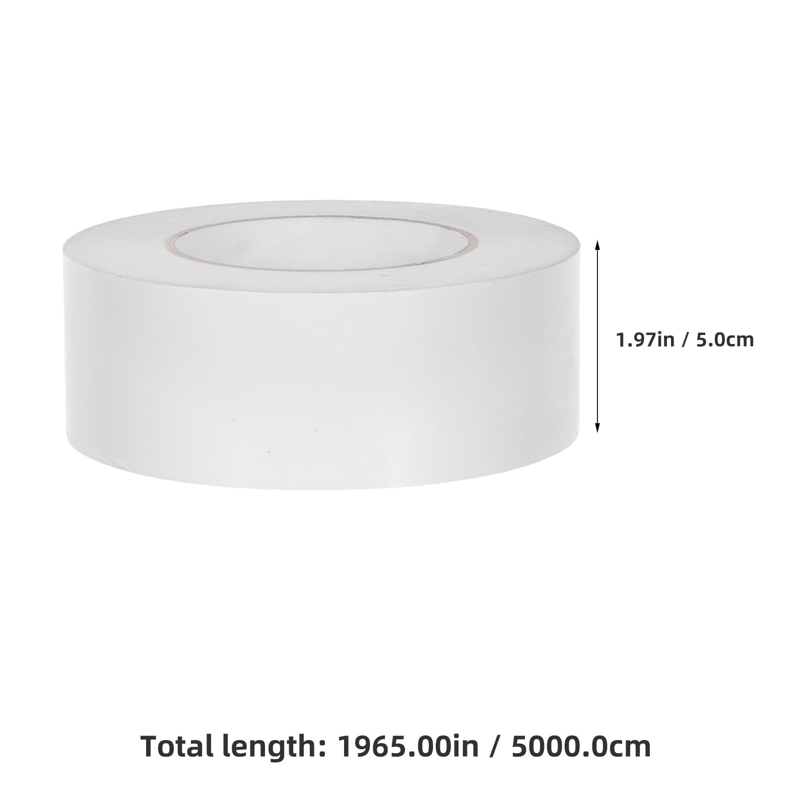 SOLUSTRE 1rotolo Nastro Biadesivo Trasparente Extra Forte senza Residui per Muro Decorazioni Incollaggio Te e Imballaggi Adesivo Doppia Faccia Resistente e Sottile