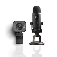 Logitech StreamCam per Streaming Live e Creazione di Contenuti + Blue Microphones