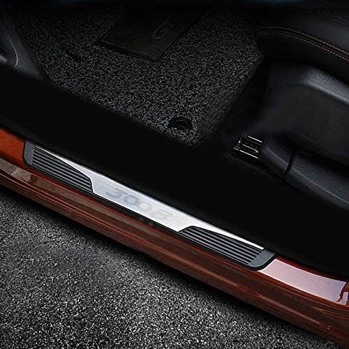4Pcs Car Threshold Strip Door Plate Sill Scuff Cover Sticker For - Foto 5