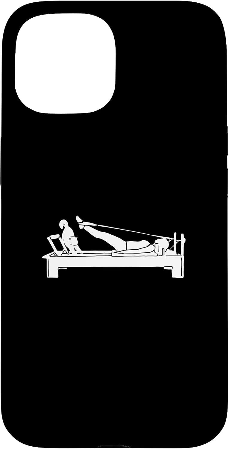 Pilates cat Reformer Pilates Case for iPhone 15